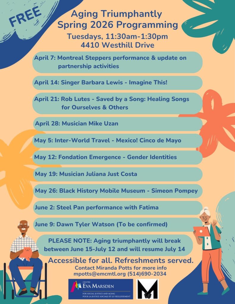 Aging Triumphantly Spring 2026 Programming